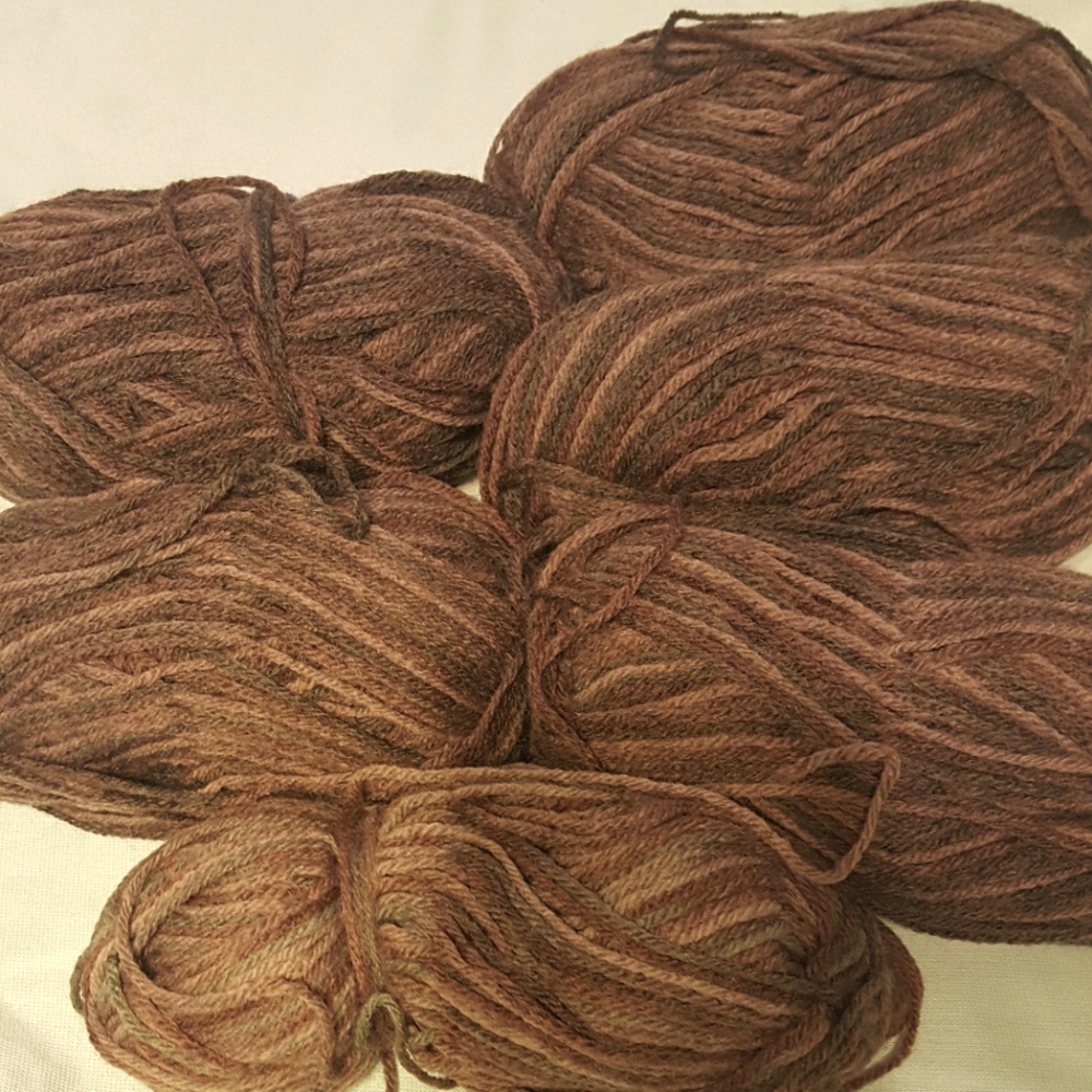 Lion brand yarn.